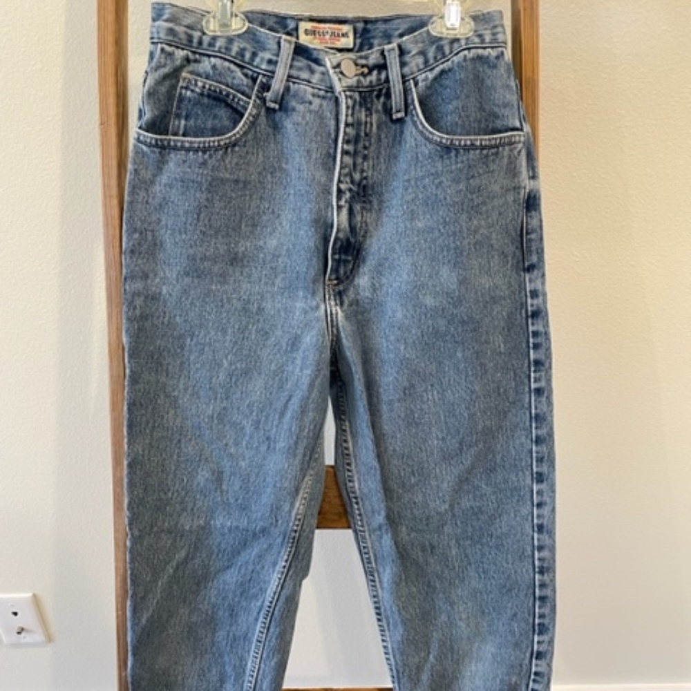 Vintage Guess Jeans w/Zipper sides